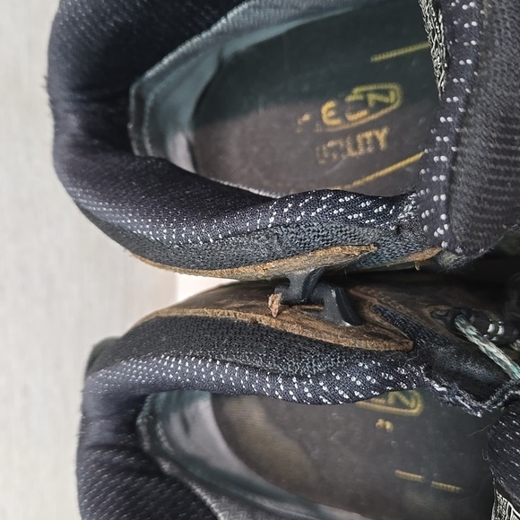 Keen Men's Utility High Top Leather Steel Toe Sneakers Boots Shoes Sz 10.5EE - Picture 5 of 12